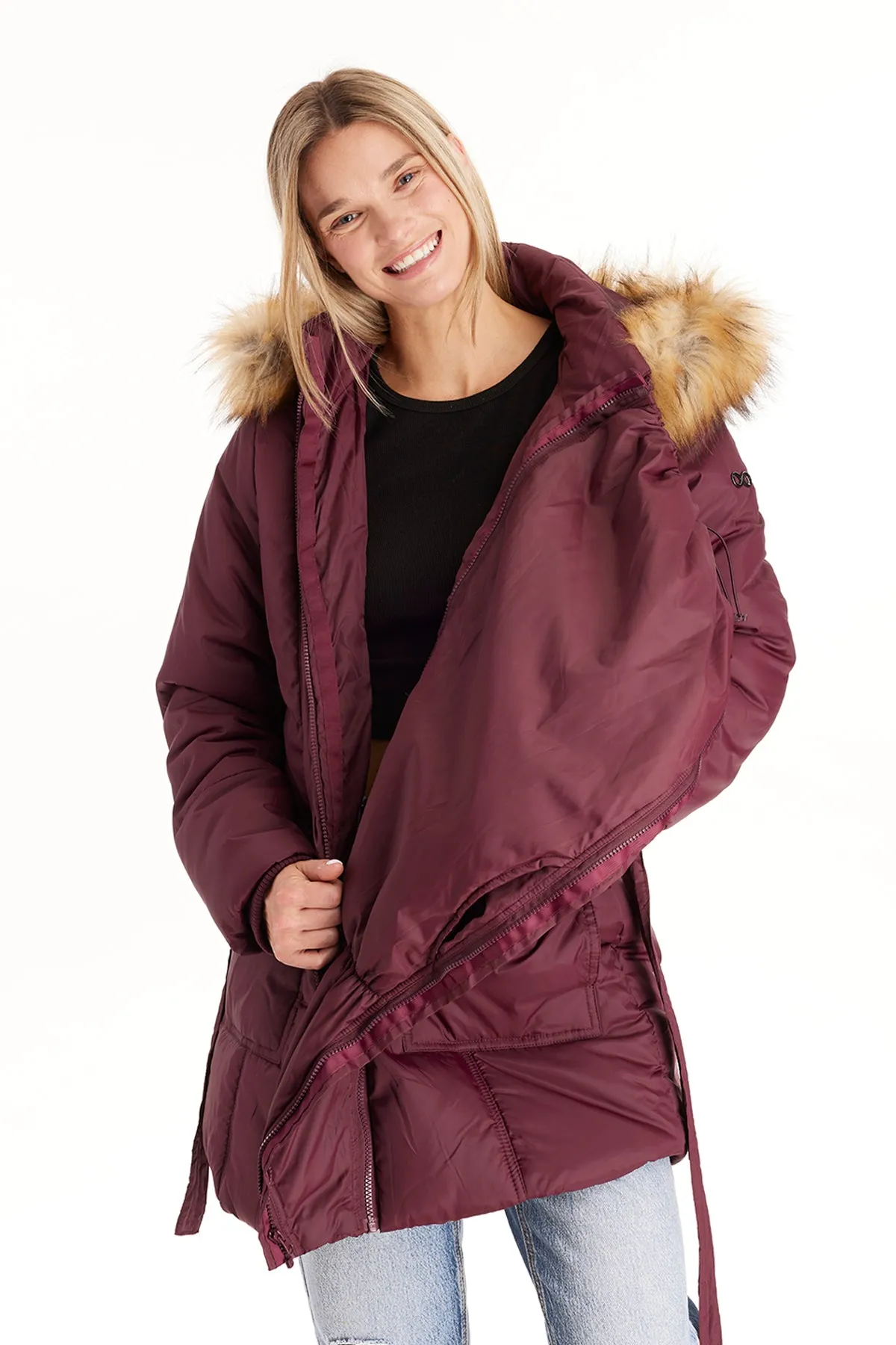 Belted Waterproof Winter Coat