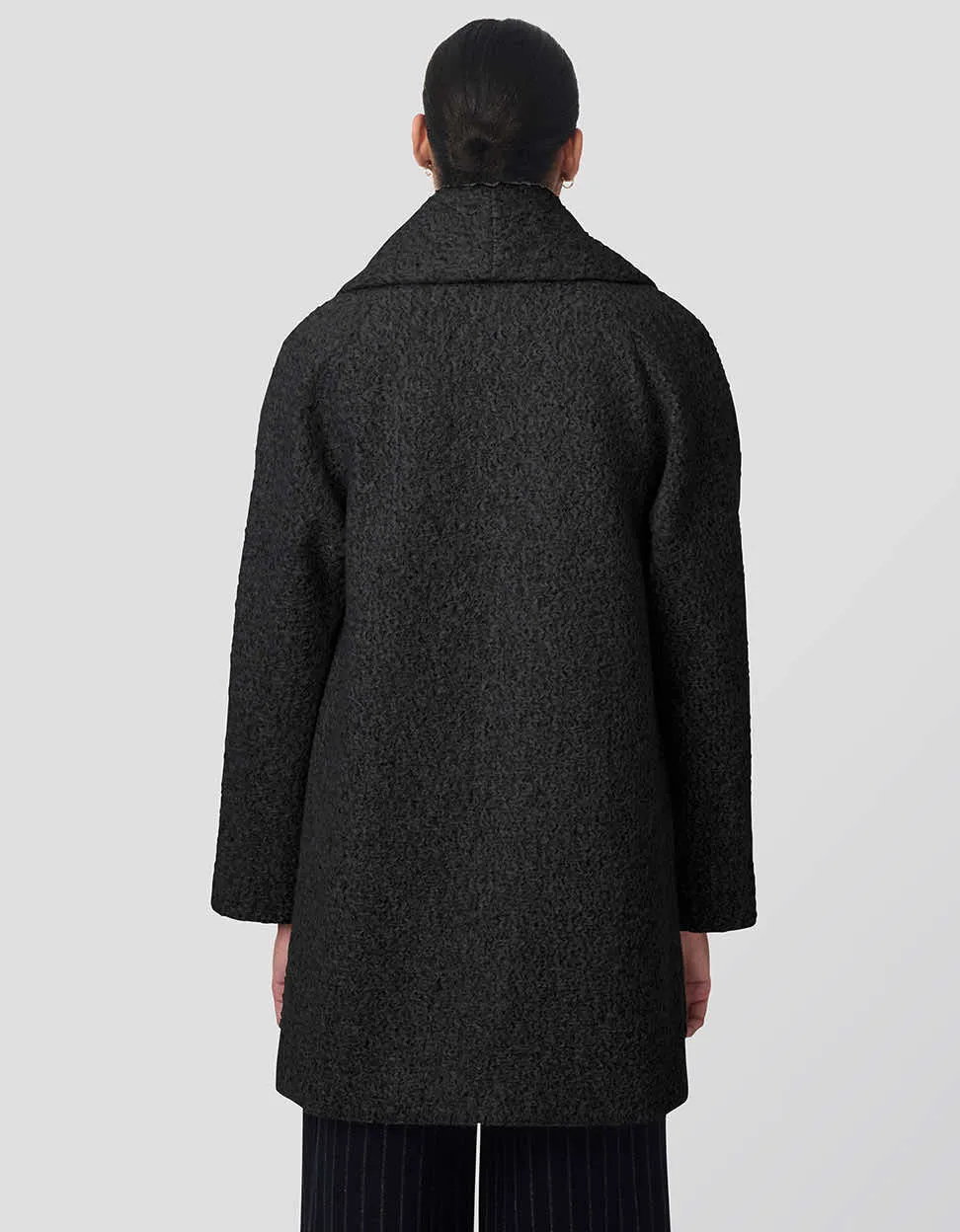 City Retreat Textured Bouclé Coat