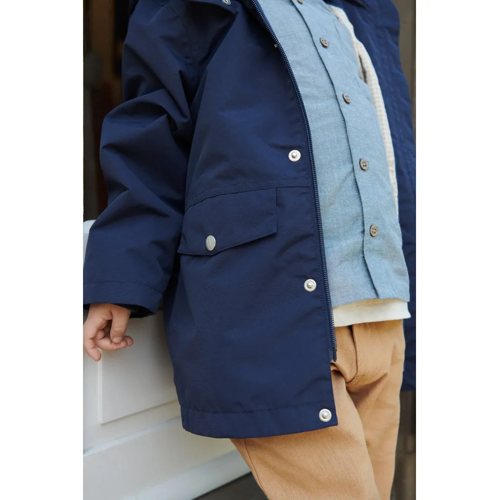 Coat Addo Tech - navy