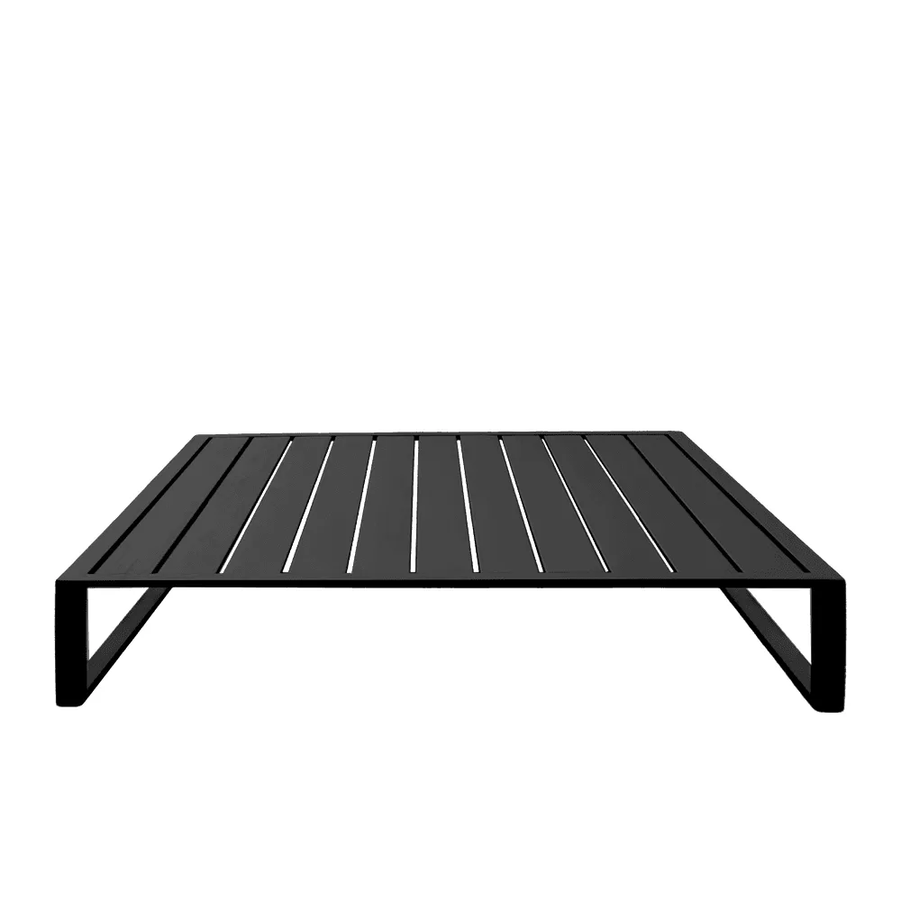 Cove Outdoor Black Coffee Table by Zest Livings