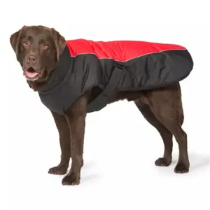 Danish Design Sport Luxe Dog Coat - 50cm / Red