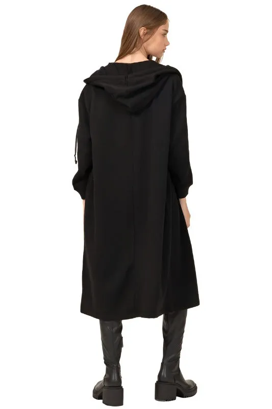 Essential Bliss French Terry Hooded Coat