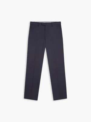 Farrell Infinity Active Slim Fit Dark Denim Micro Puppytooth Trouser