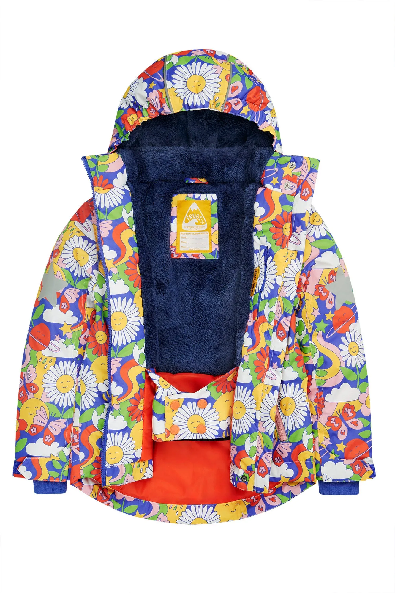 Frugi Retro Happy Snow & Ski Waterproof Coat