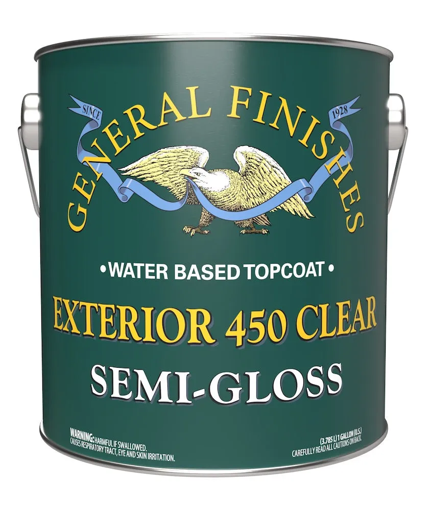 General Finishes Exterior 450 Water Based Top Coat