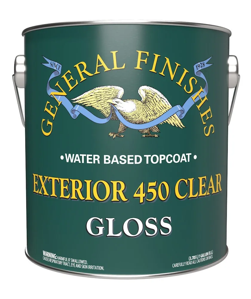 General Finishes Exterior 450 Water Based Top Coat