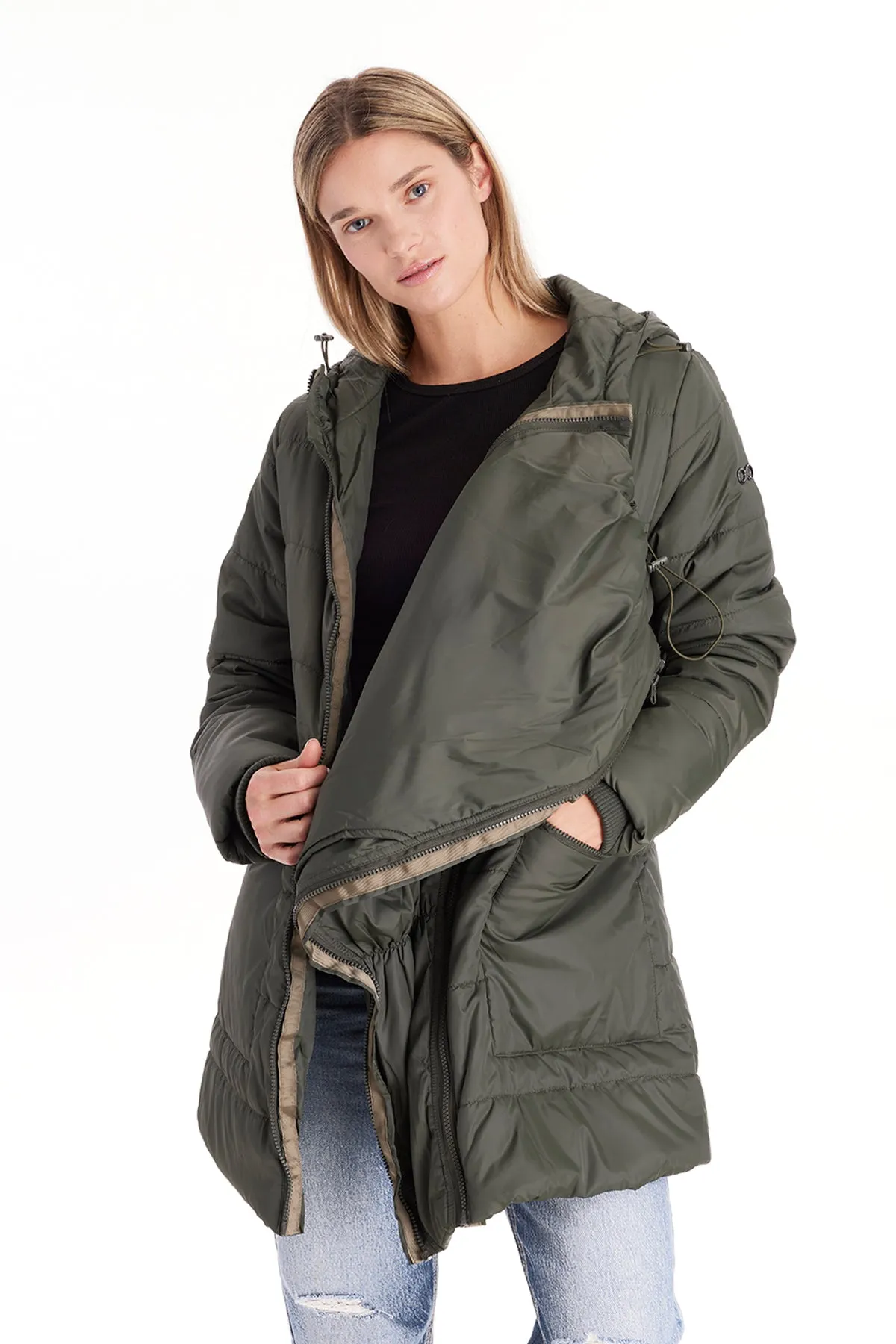 Gianna 3 in 1 Maternity Hybrid Puffer Jacket