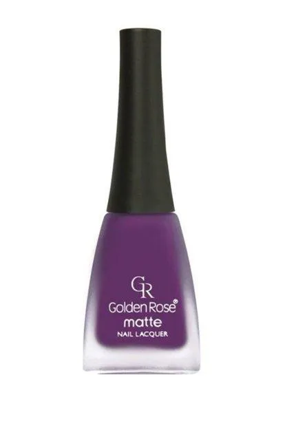 Golden Rose Nail Polish - Matte Nail Lacquer Matt