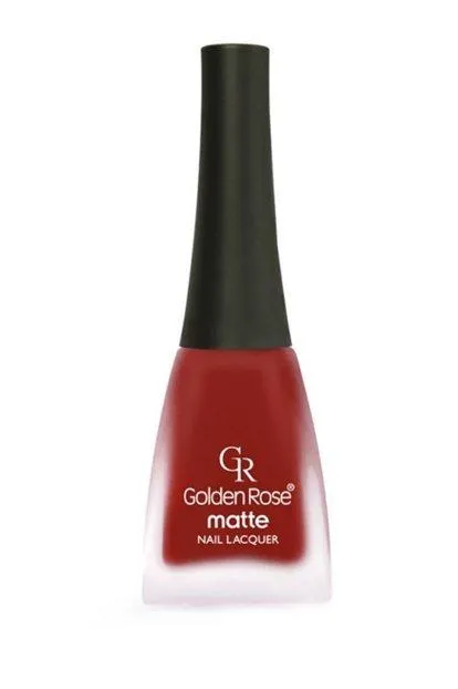 Golden Rose Nail Polish - Matte Nail Lacquer Matt