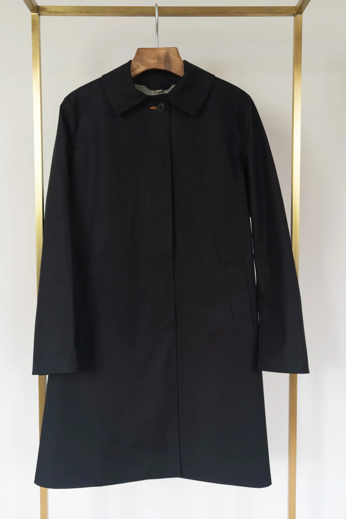 Ink Black Mack Coat