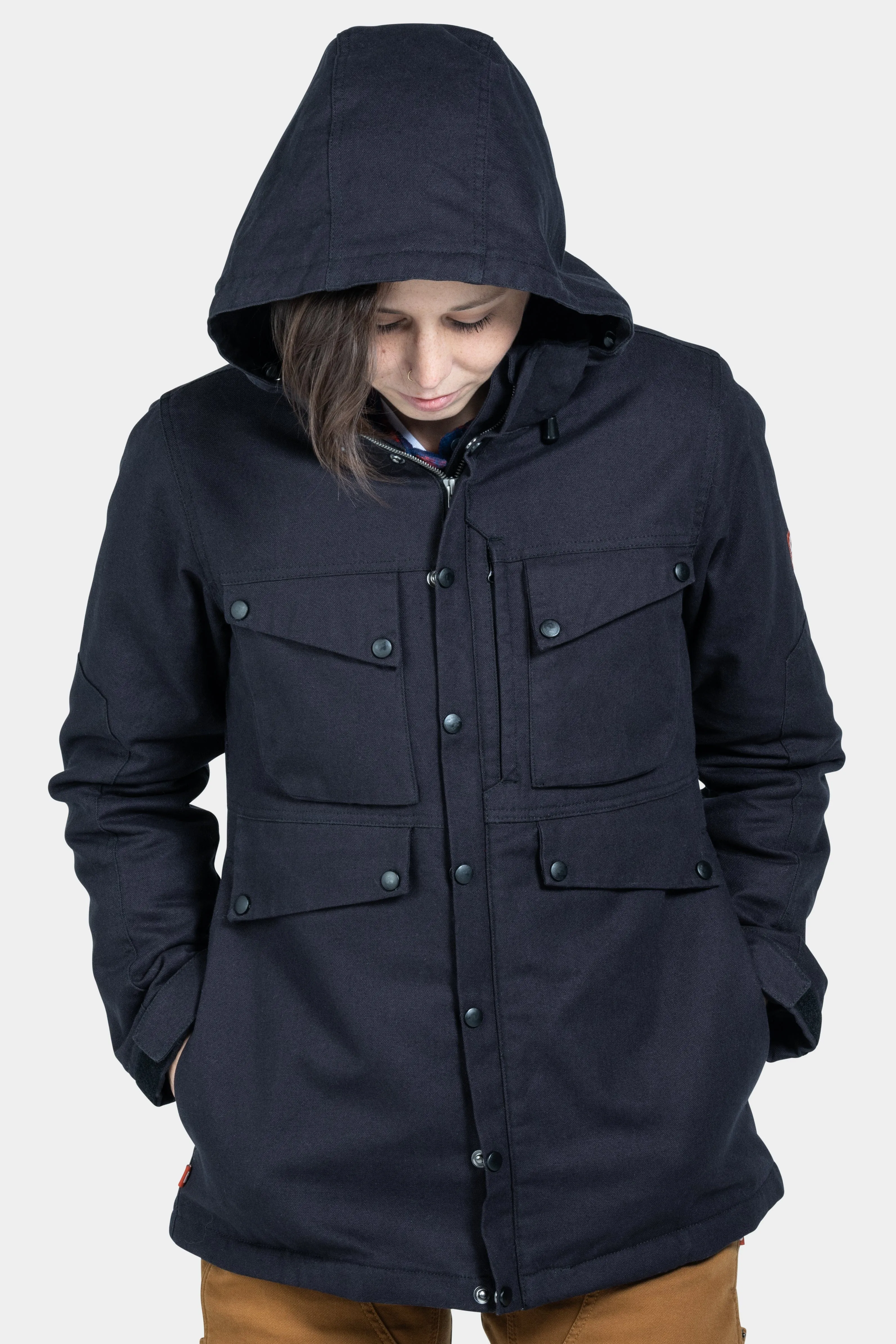 Kent X Chore Coat in Black