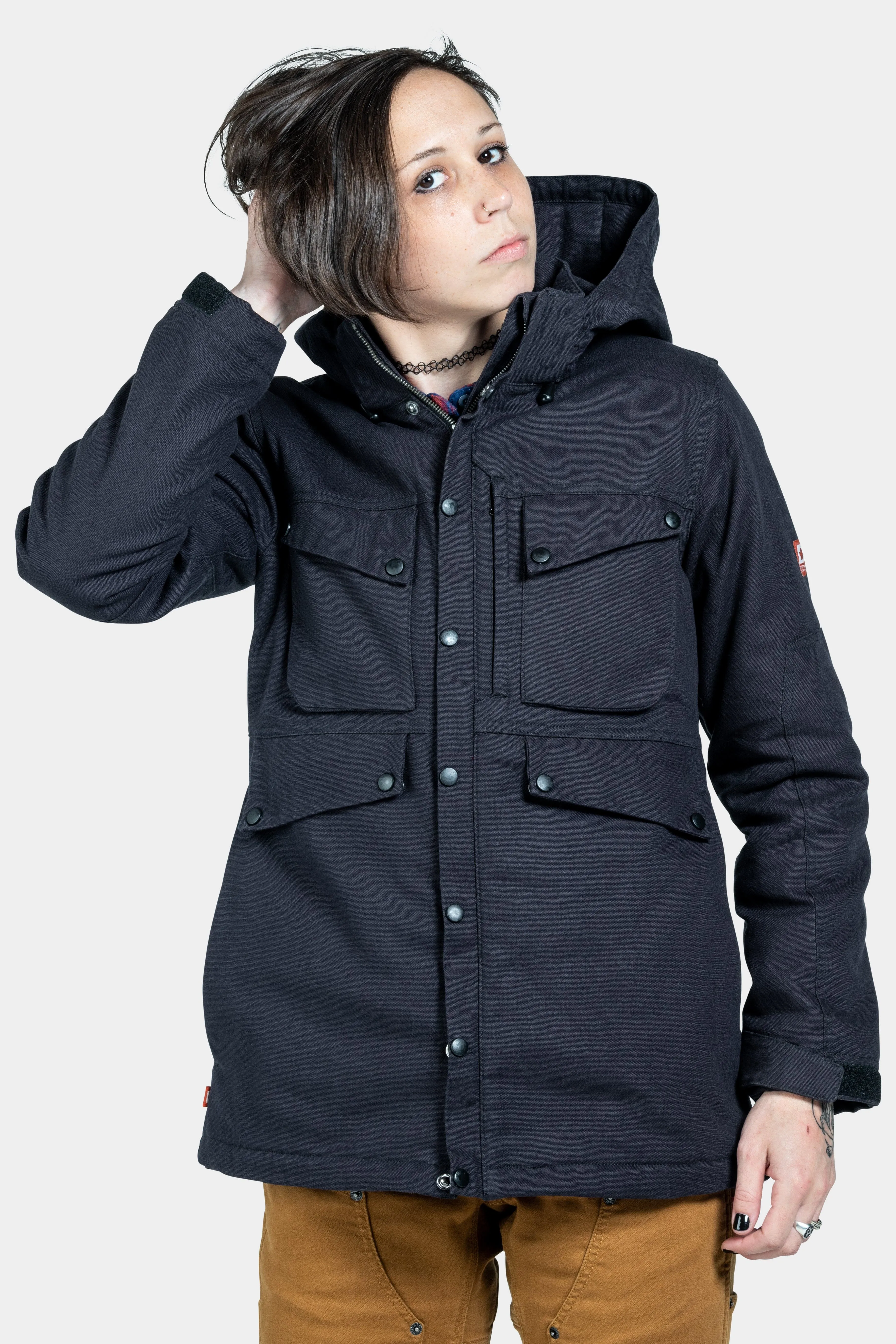 Kent X Chore Coat in Black