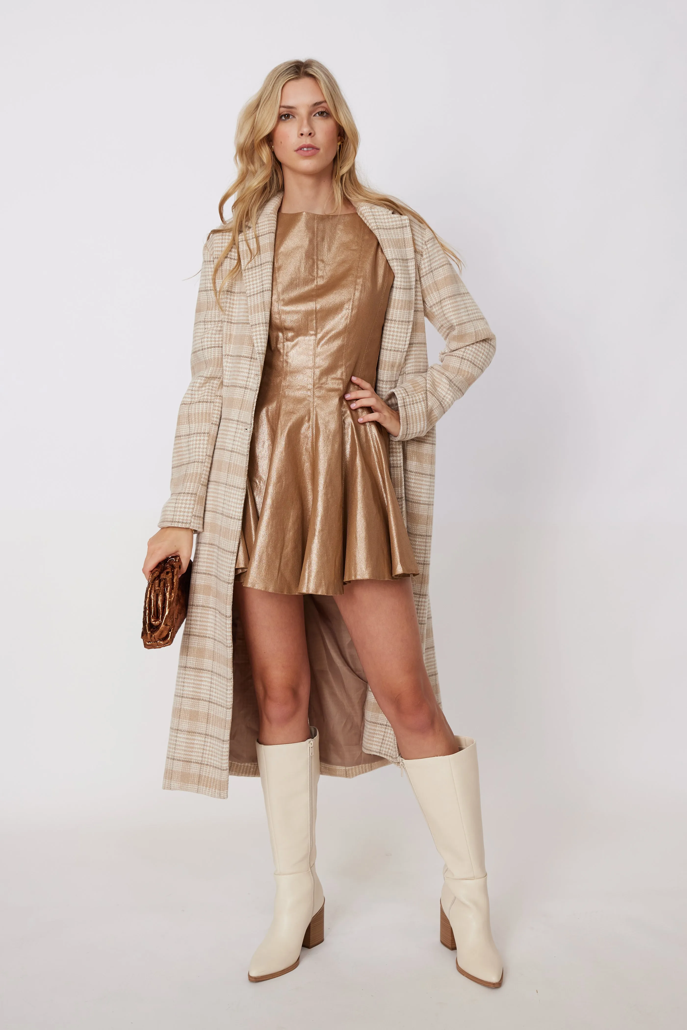 Lloyd Plaid Coat