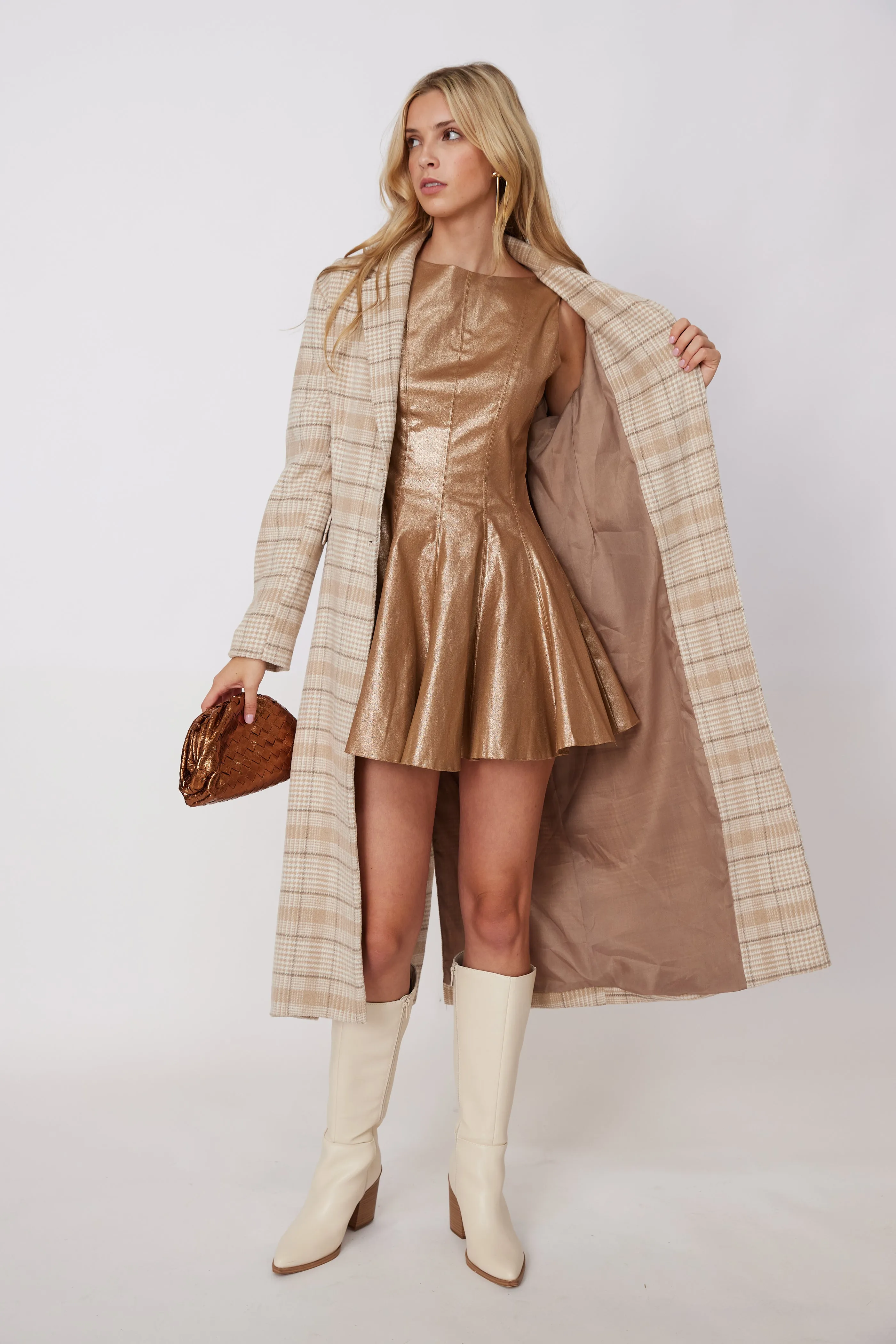 Lloyd Plaid Coat