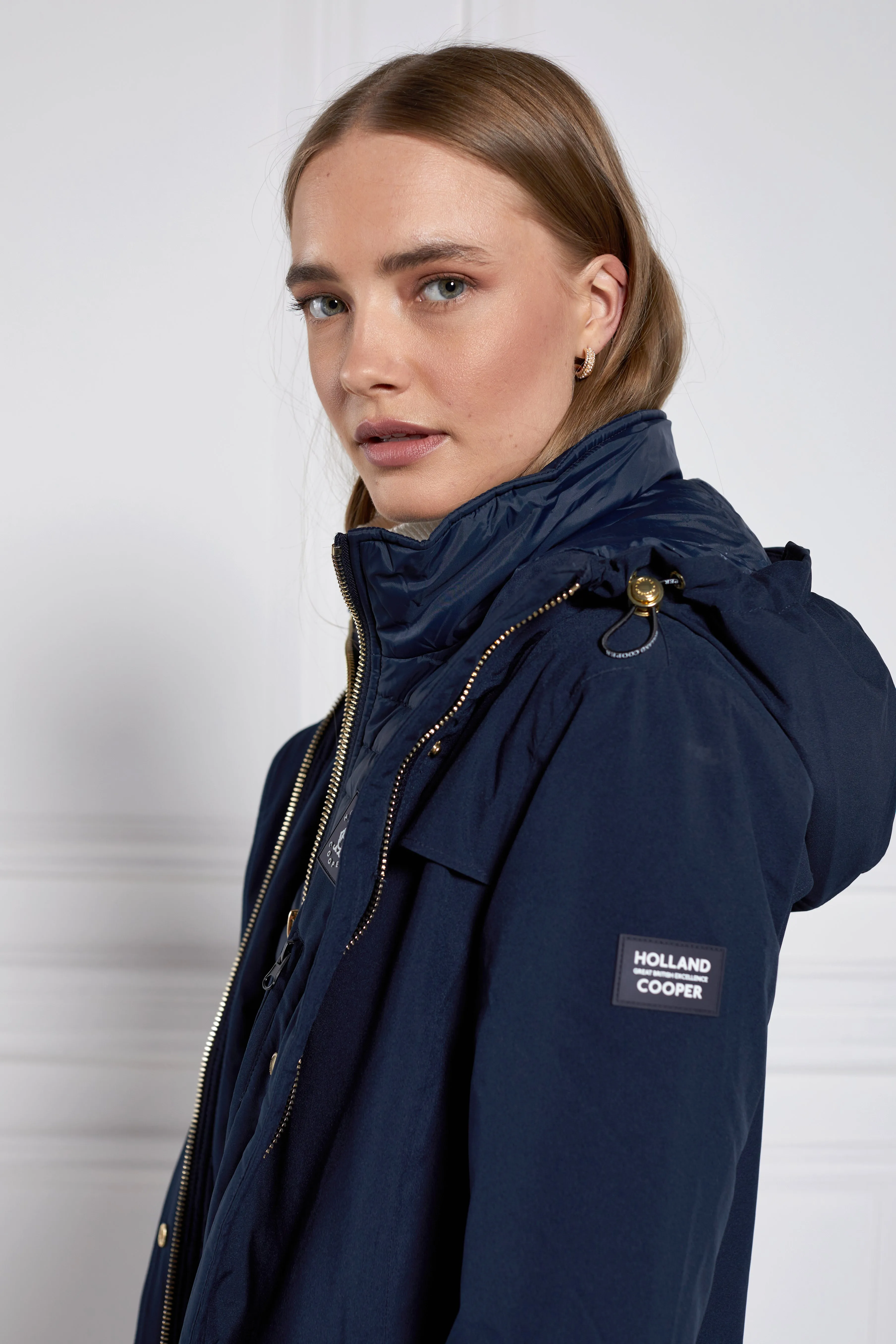 Longline Training Coat (Ink Navy)