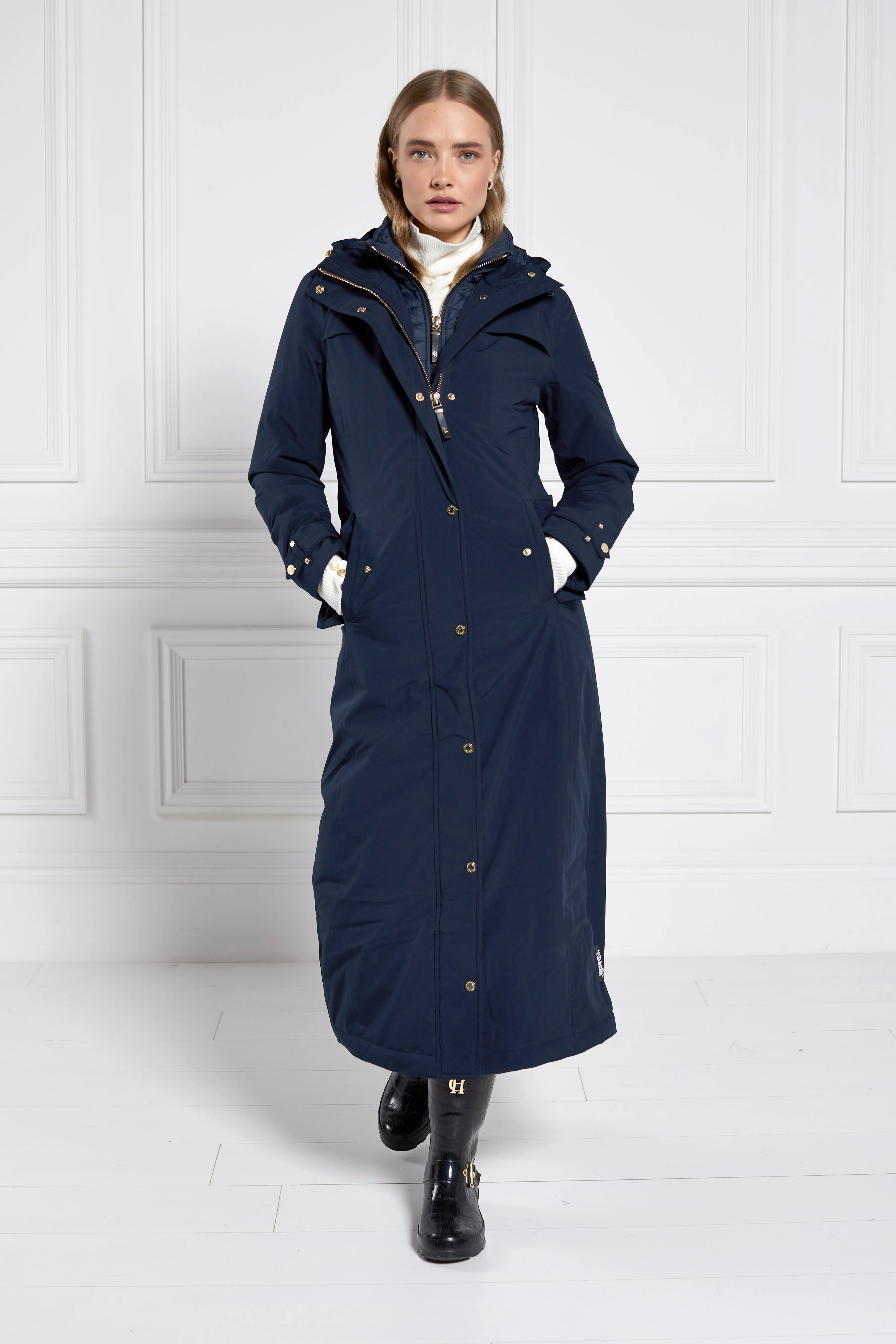 Longline Training Coat (Ink Navy)