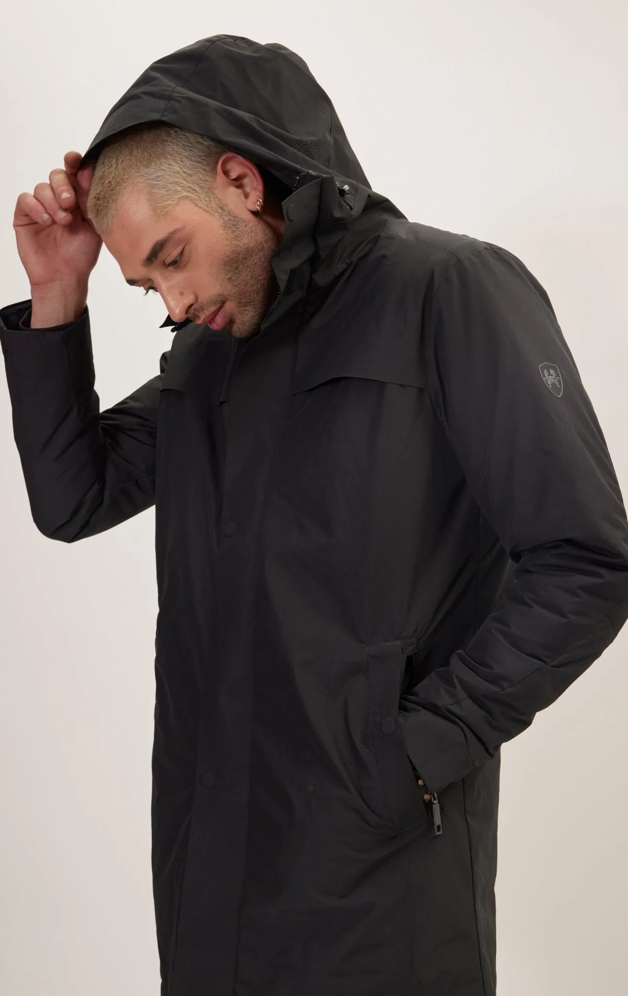 Magneto Waterproof Coat - Black