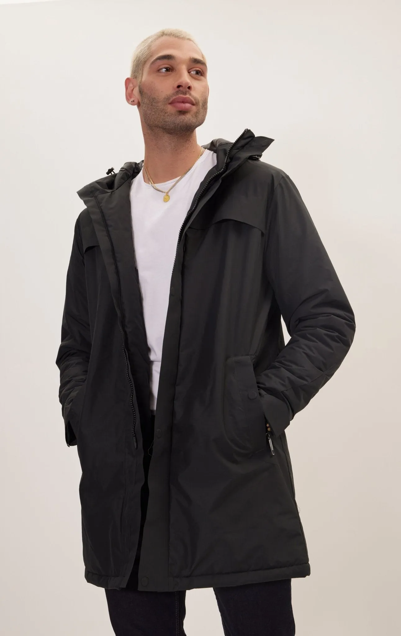 Magneto Waterproof Coat - Black