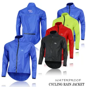 Men's Cycling Waterproof Rain Coat Jacket