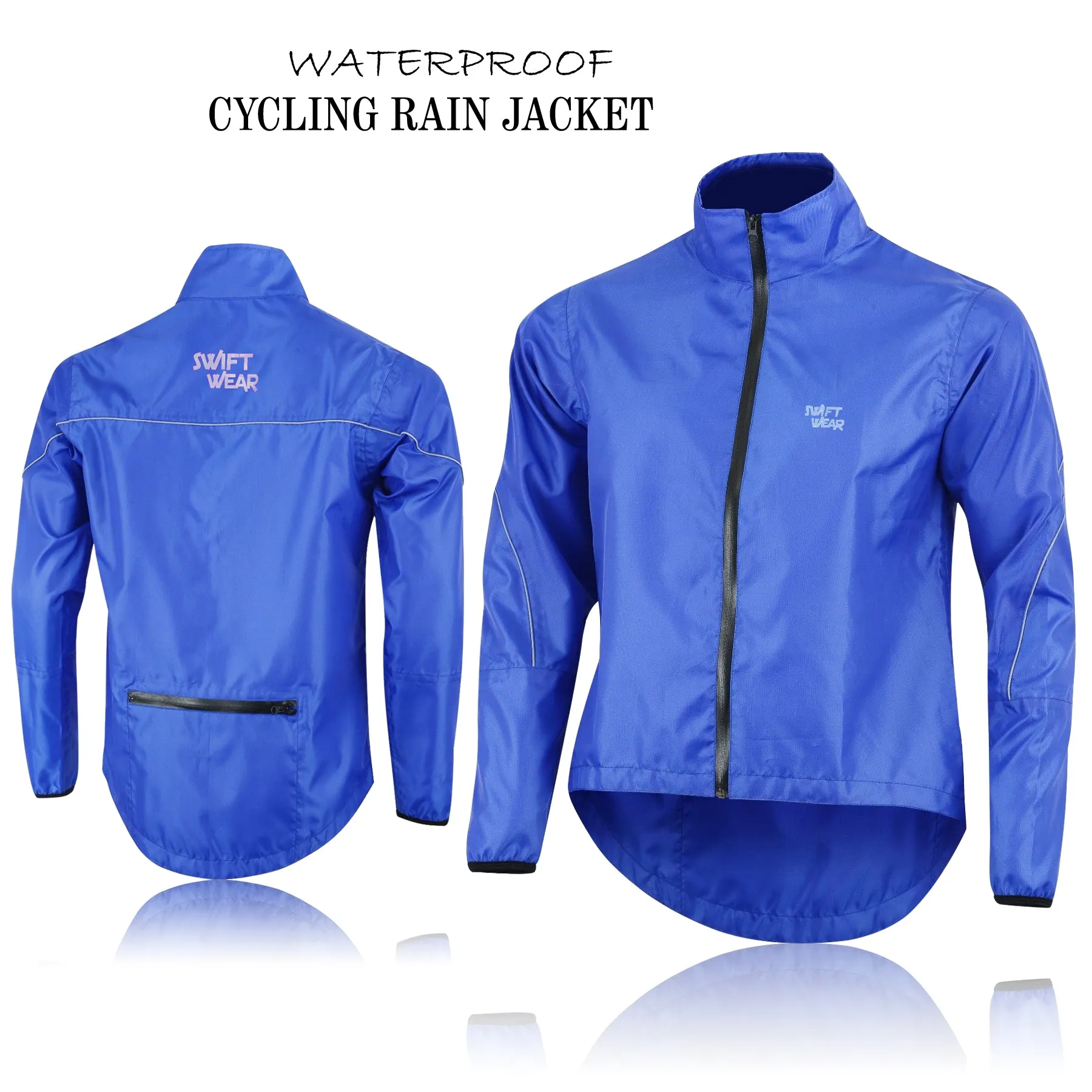 Men's Cycling Waterproof Rain Coat Jacket