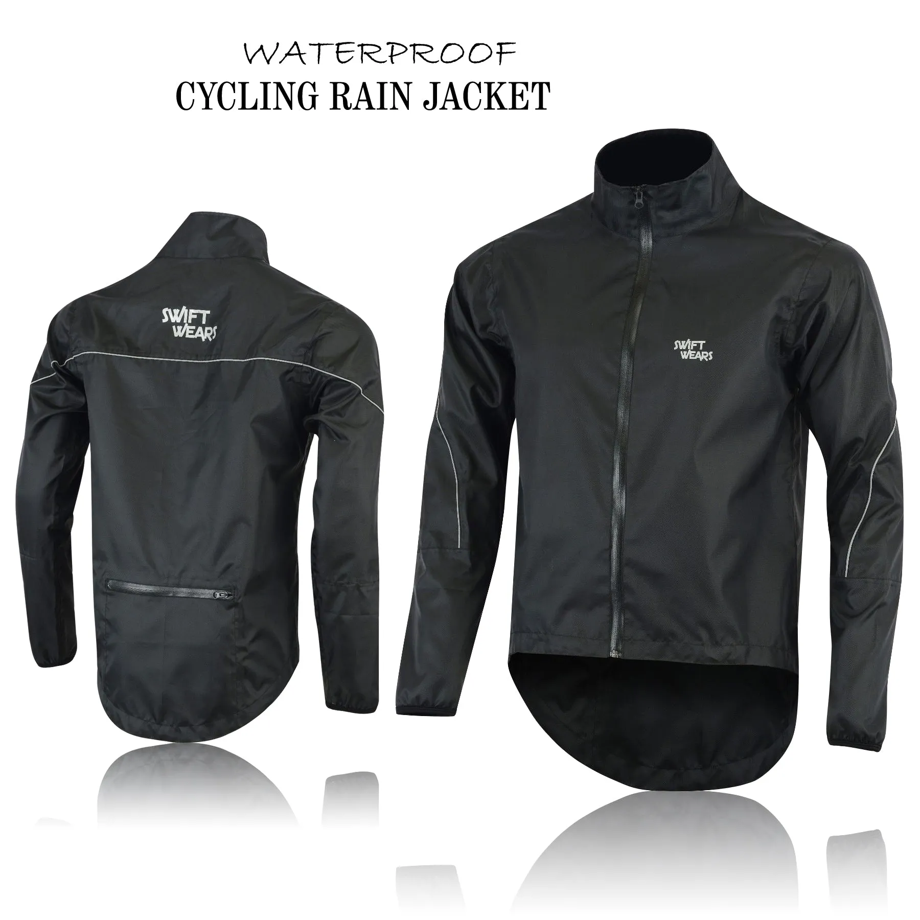 Men's Cycling Waterproof Rain Coat Jacket