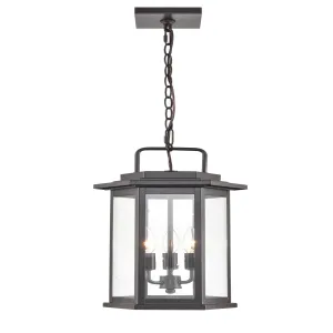 Millennium Lighting 3 Light 18" Outdoor Pendant Light, Ellis Collection