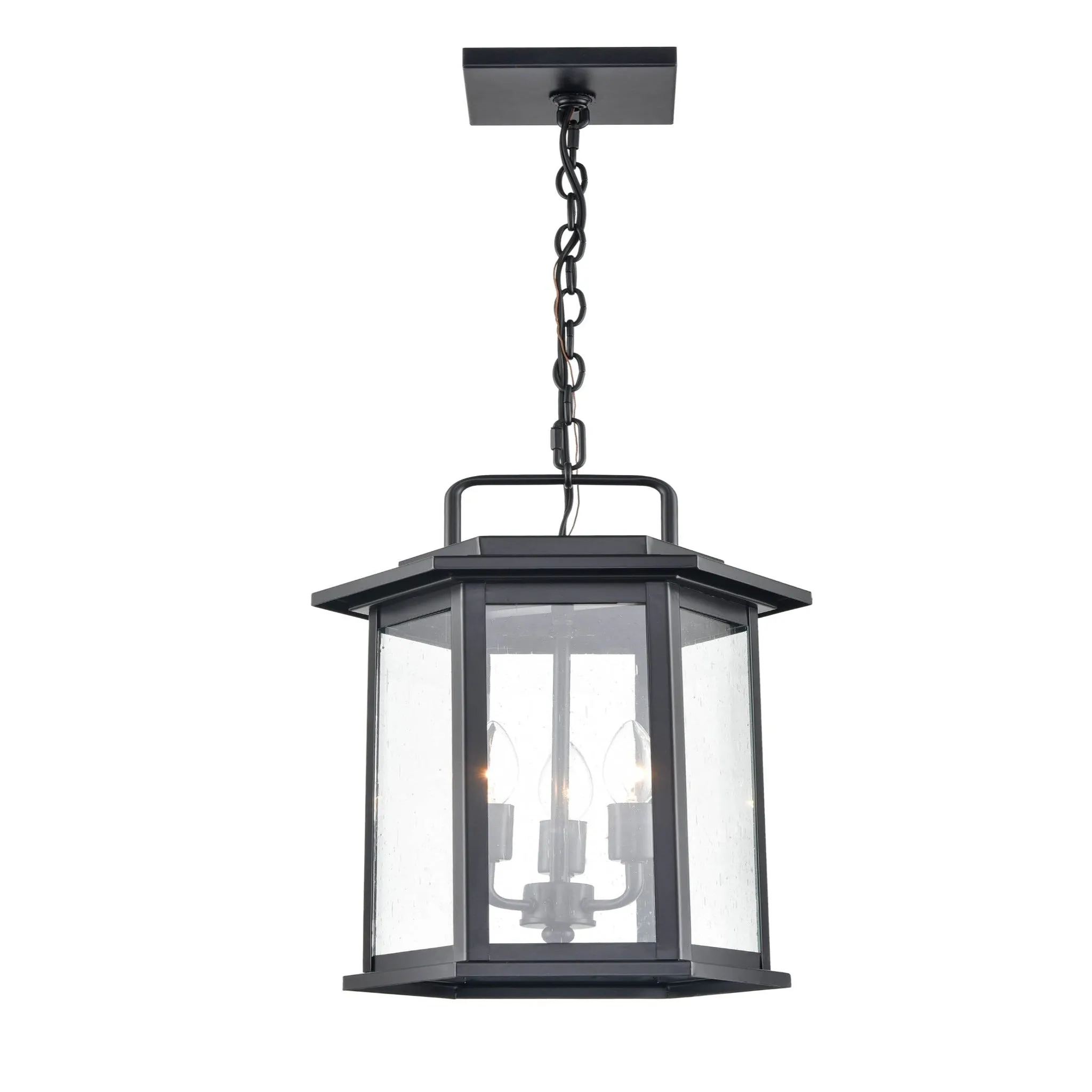 Millennium Lighting 3 Light 18" Outdoor Pendant Light, Ellis Collection