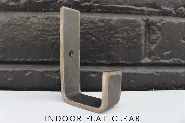 Modern Heavy Duty Slim J Hook - Indoor and Outdoor Use - Minimalist Wall Storage