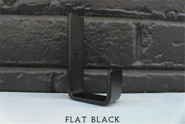 Modern Heavy Duty Slim J Hook - Indoor and Outdoor Use - Minimalist Wall Storage