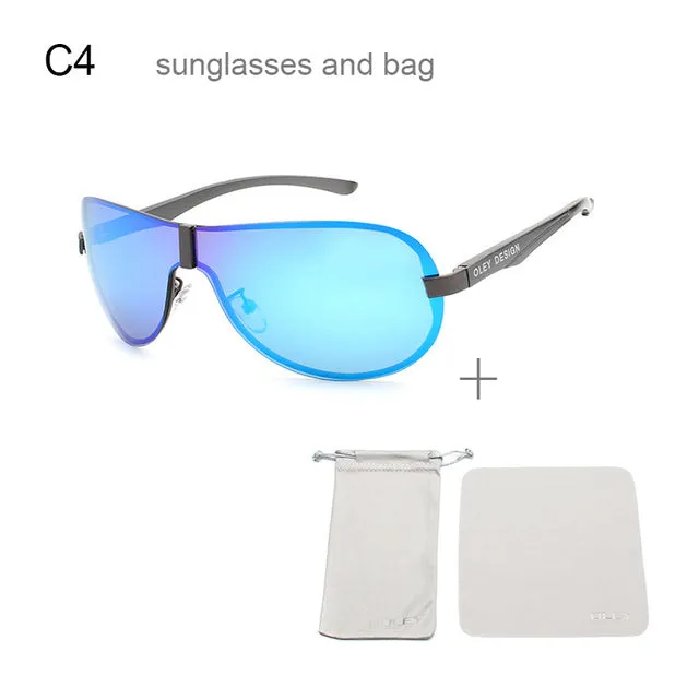 Oley Aluminum Magnesium Men's Sunglasses Polarized Coating Mirror Ya494