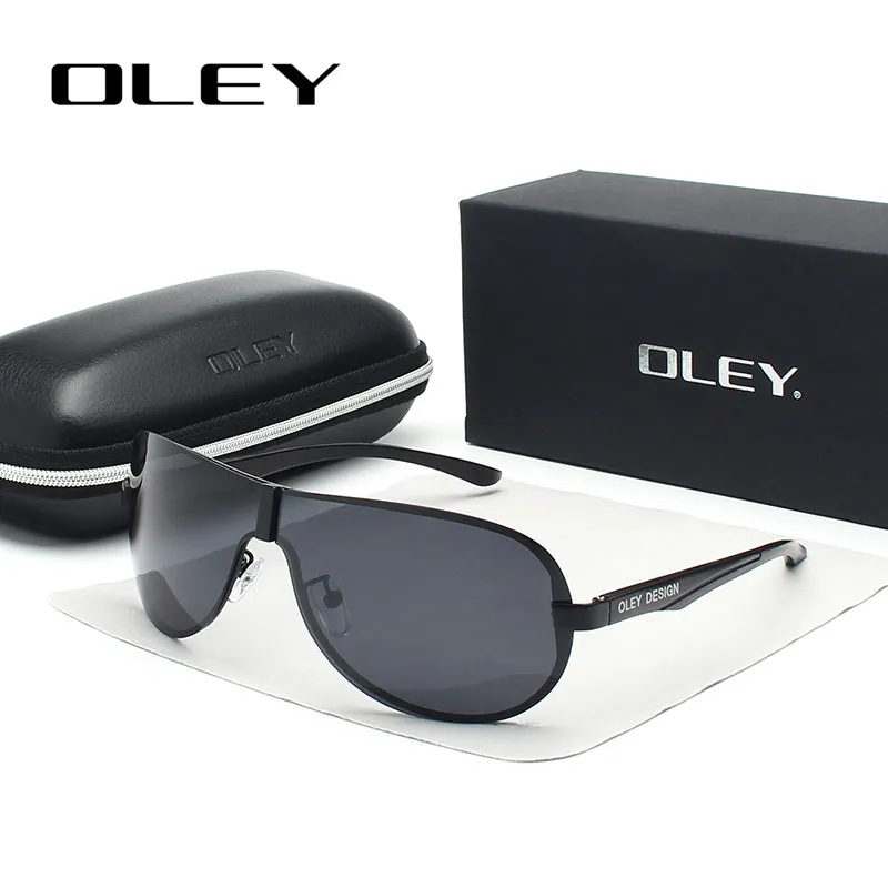 Oley Aluminum Magnesium Men's Sunglasses Polarized Coating Mirror Ya494