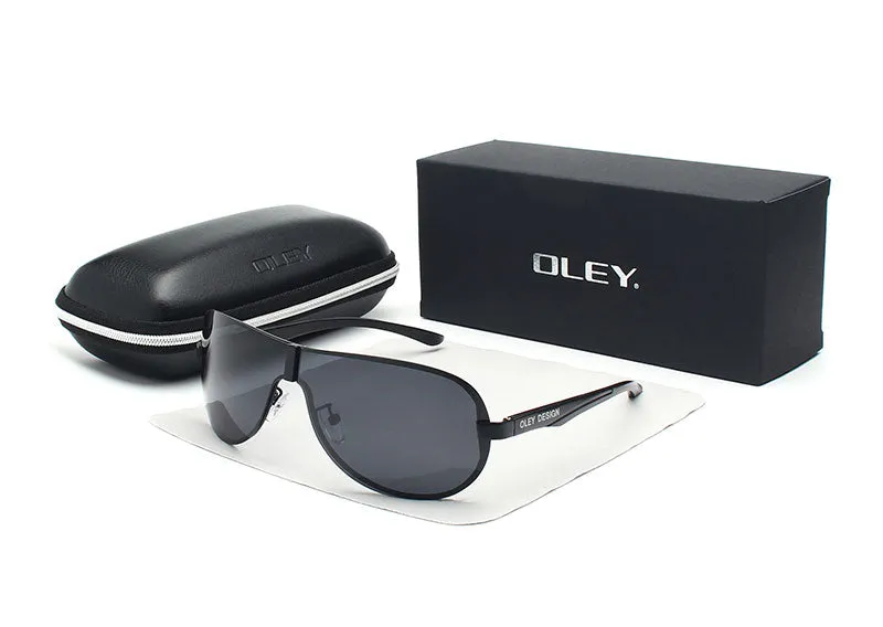 Oley Aluminum Magnesium Men's Sunglasses Polarized Coating Mirror Ya494