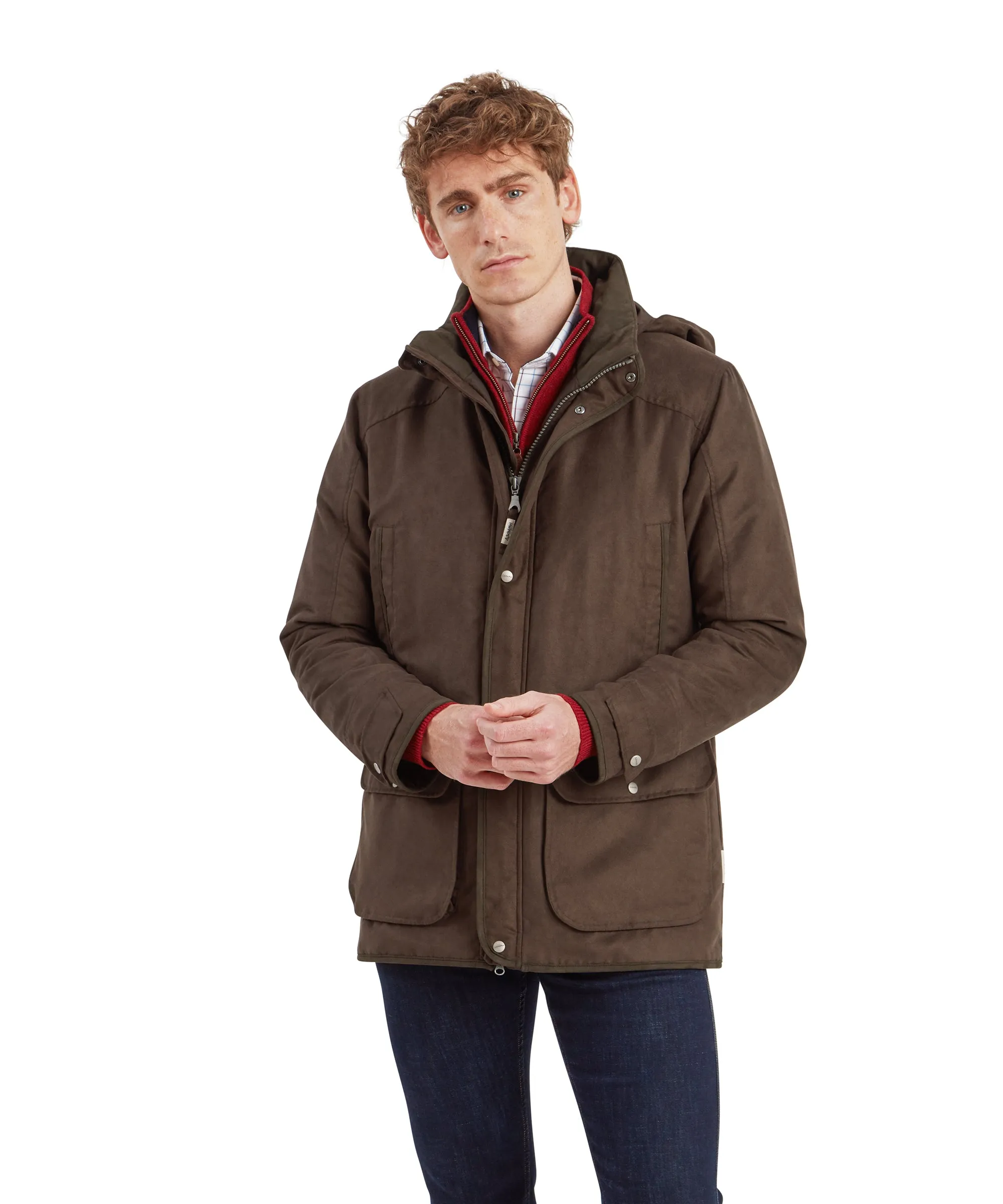 Oundle Country Coat - Coffee Bean