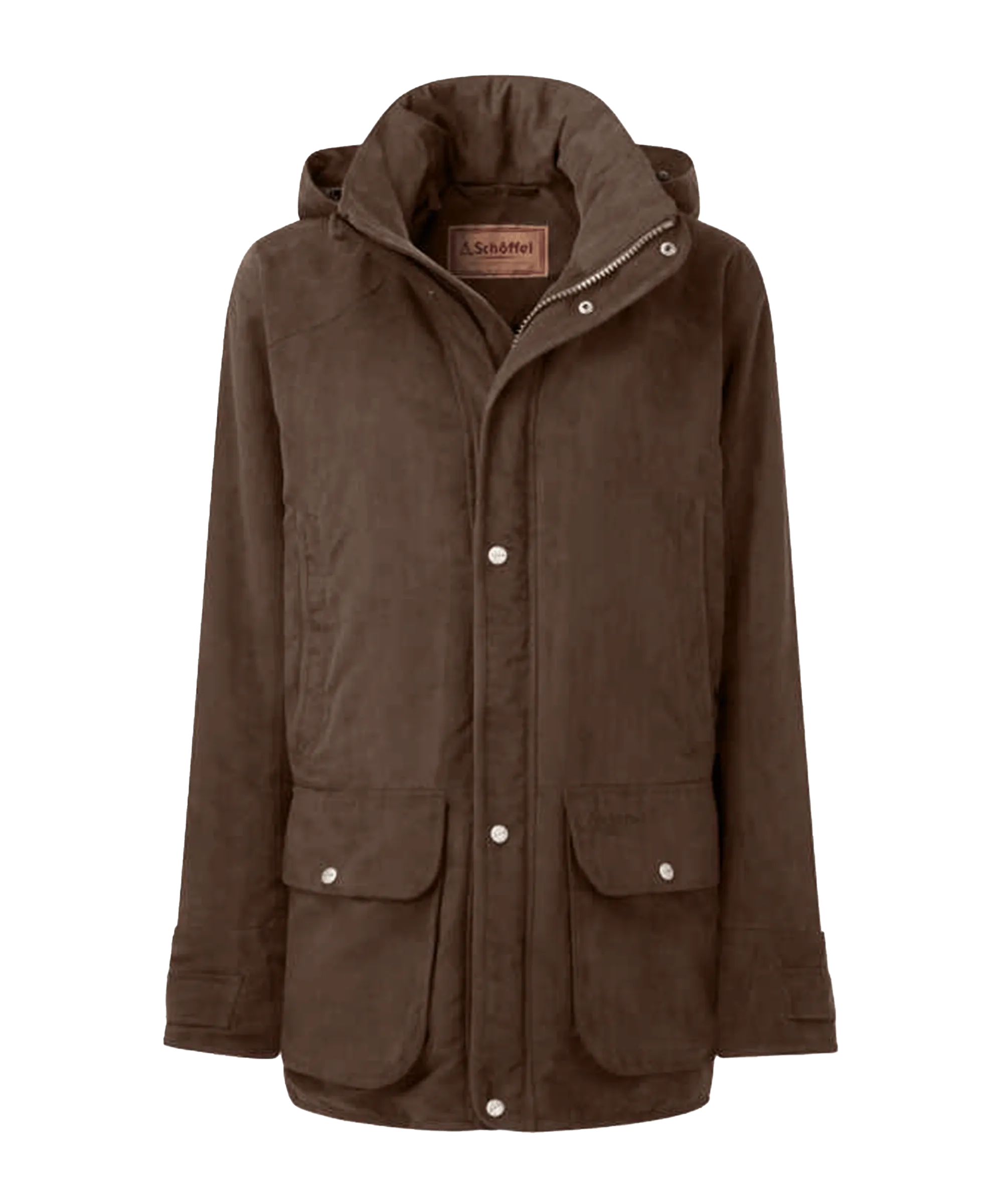 Oundle Country Coat - Coffee Bean