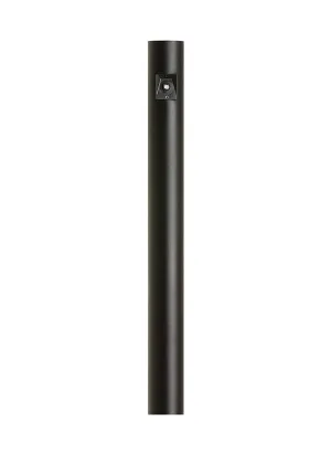 Outdoor Posts Collection - Aluminum Post with Photo Cell | Finish: Black - 8112-12