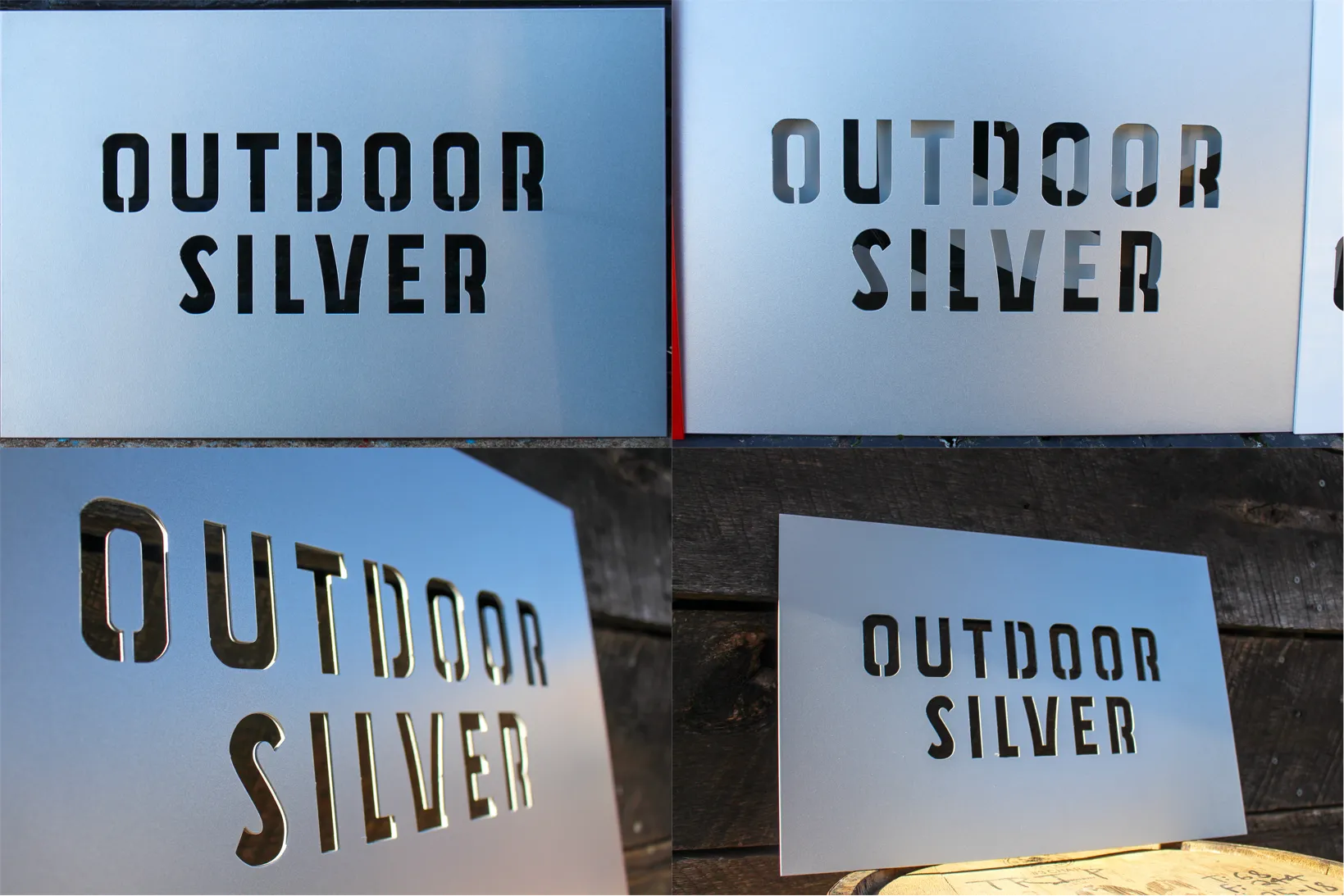 Personalized Metal Forest Sign - Mountain Cabin Established Date Wall Art