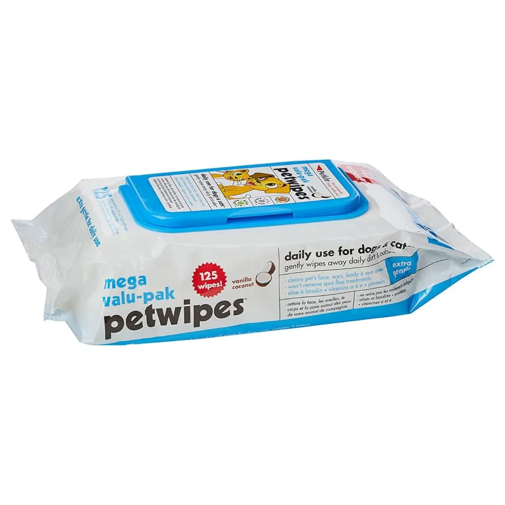 Petkin Mega Value Pack Petwipes for Dogs and Cats