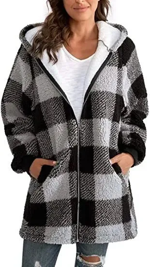 Plush Women's Coat