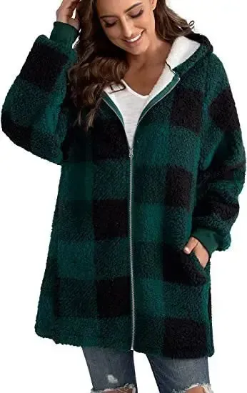 Plush Women's Coat