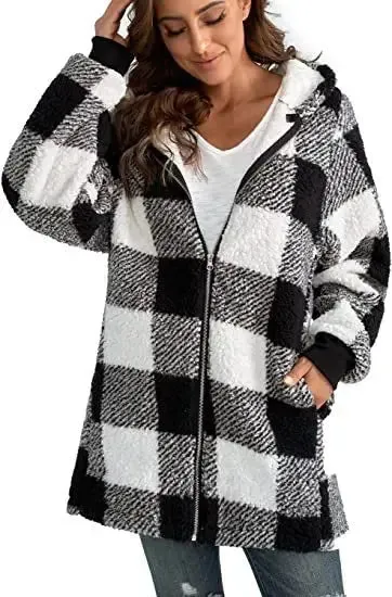 Plush Women's Coat