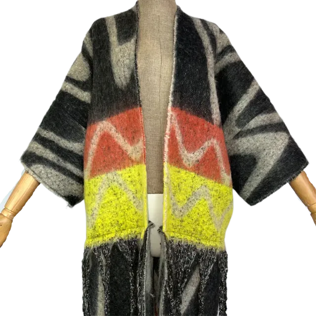 Pre Order: Warm Loose Fit Winter Kimono Cardigan - WINI