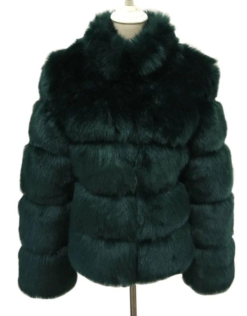 "The Blogger" Faux Fur Coat