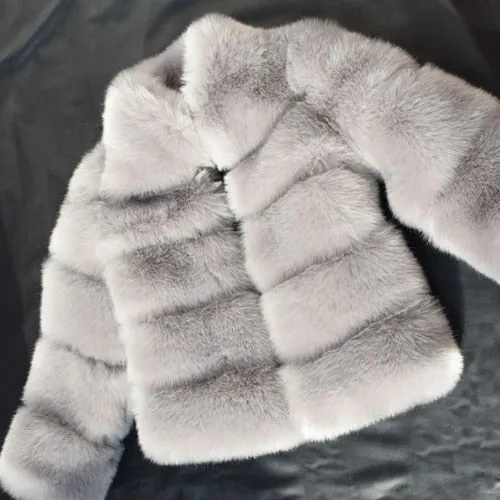 "The Blogger" Faux Fur Coat