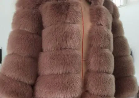 "The Blogger" Faux Fur Coat