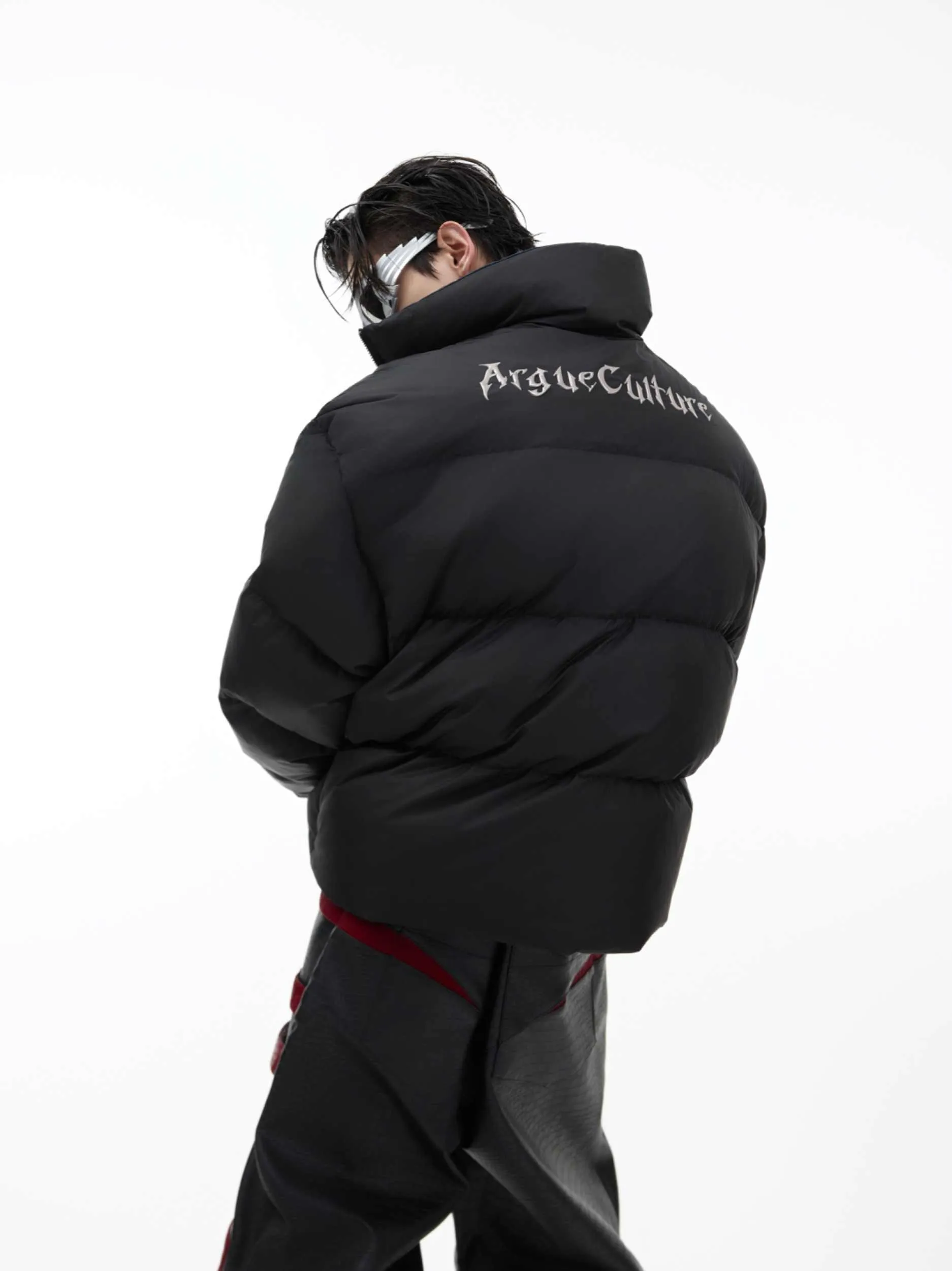 Stand Collar Double-sided Wear Extra Thick Down Jacket