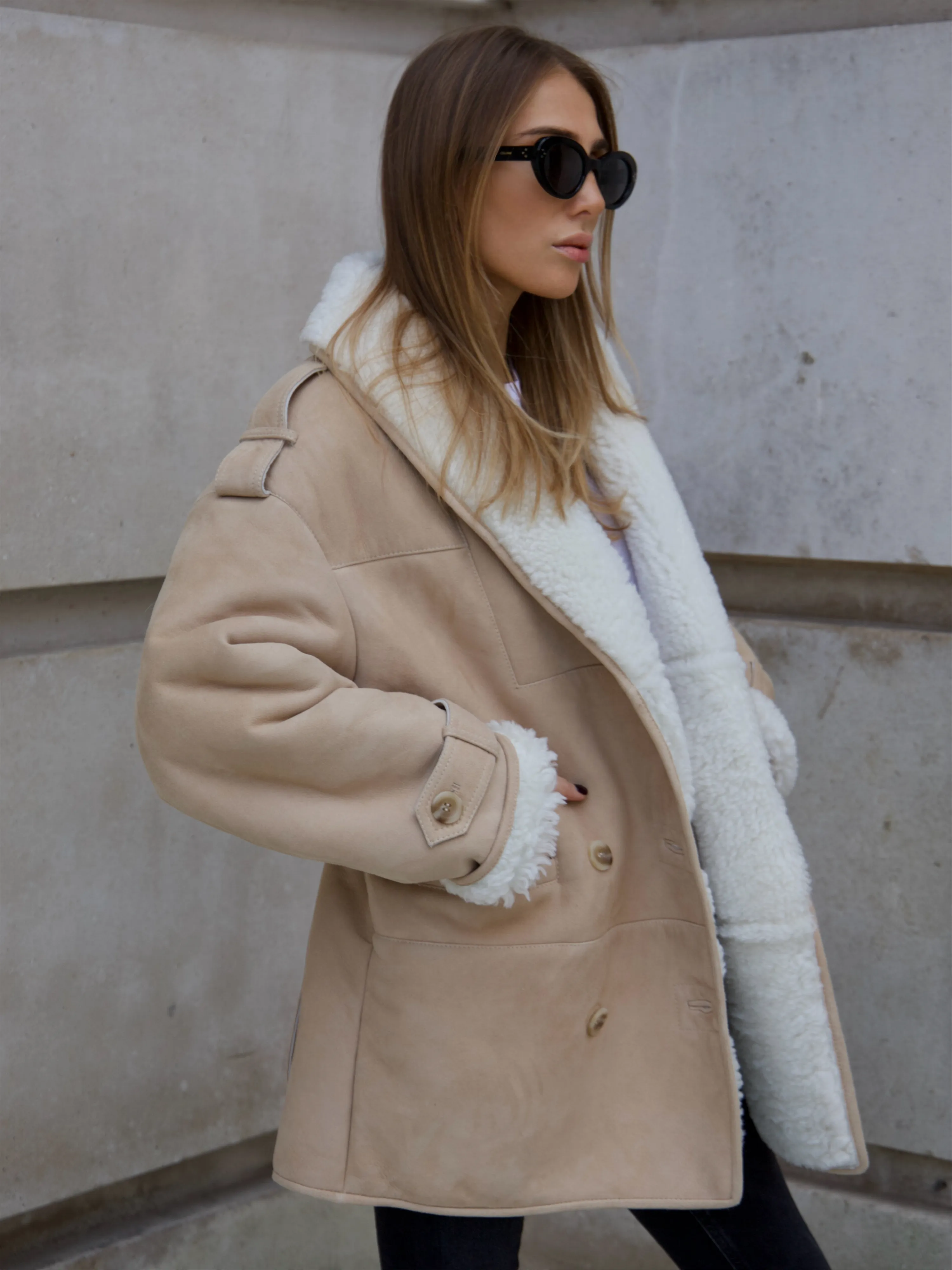 Stockholm Shearling Coat