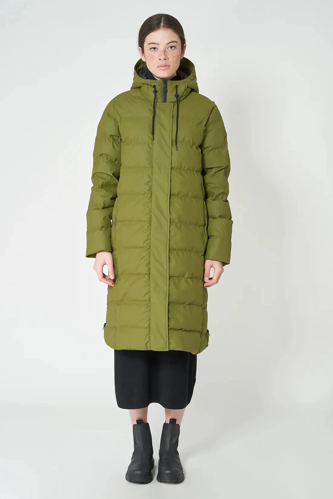 Tanta Puddle Puffer Coat Sphagnum