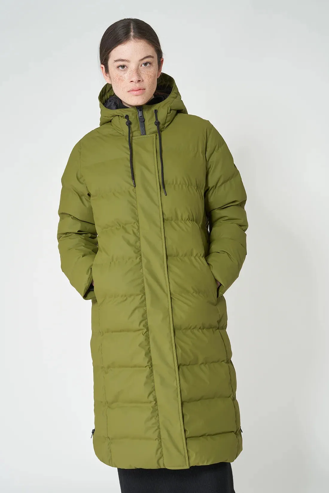 Tanta Puddle Puffer Coat Sphagnum