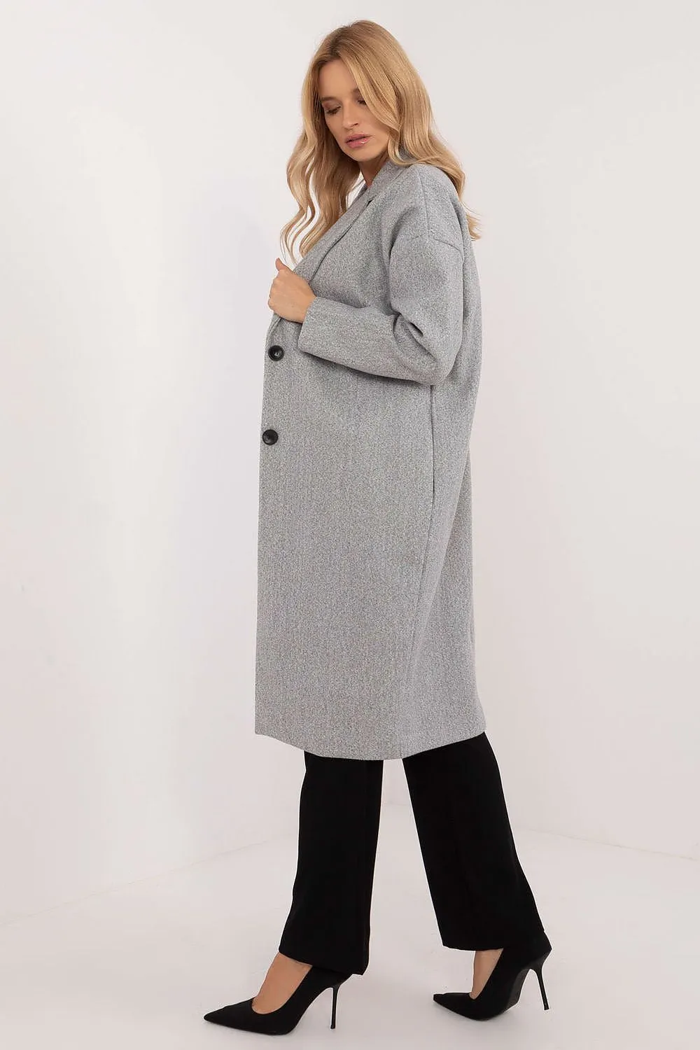 TEEK - Warm Option Buttoned Coat