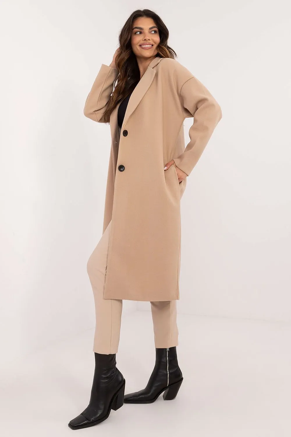 TEEK - Warm Option Buttoned Coat